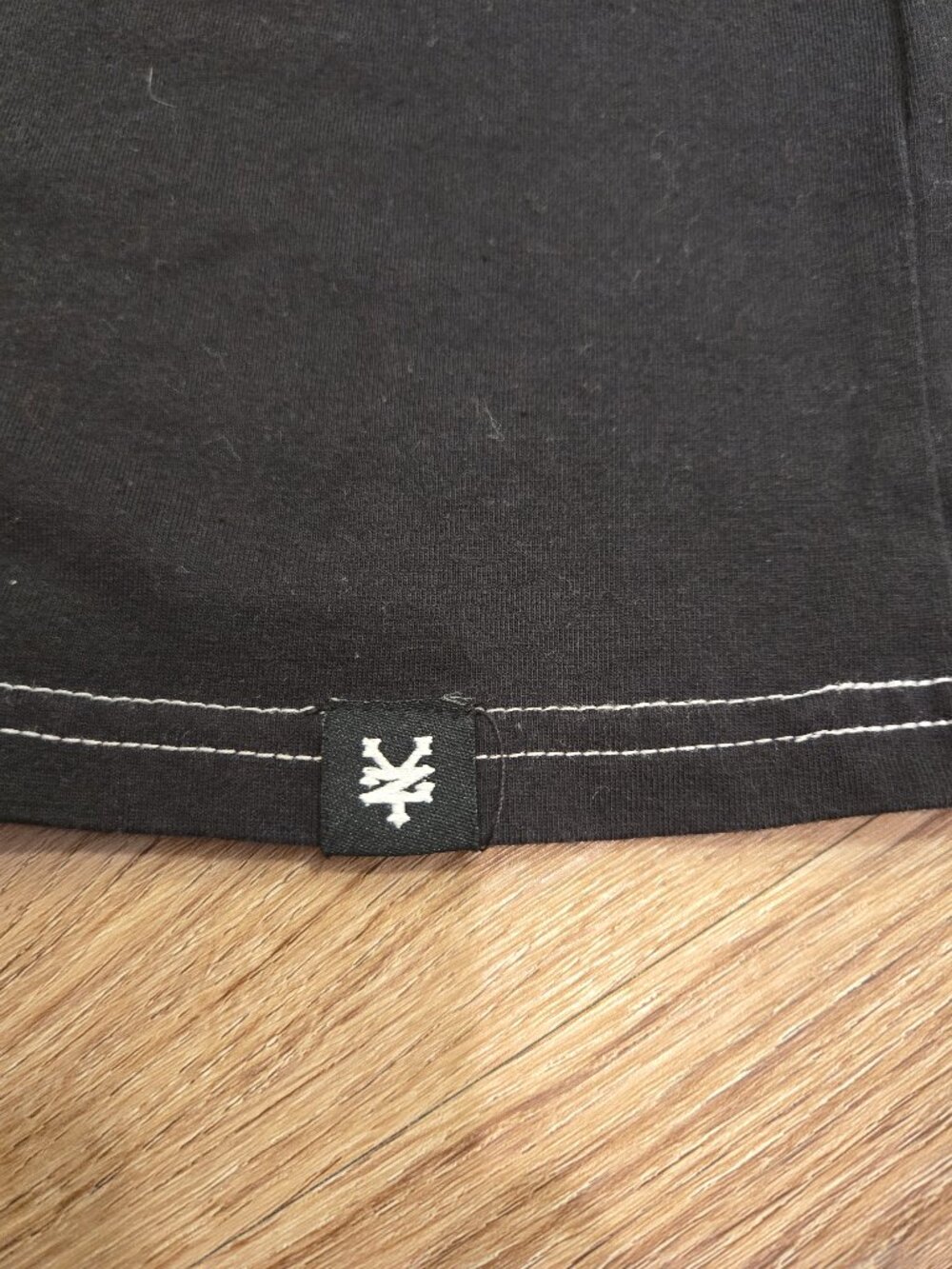 Zoo York Black & White Streetwear T-Shirt Big Logo - Picture 2 of 7